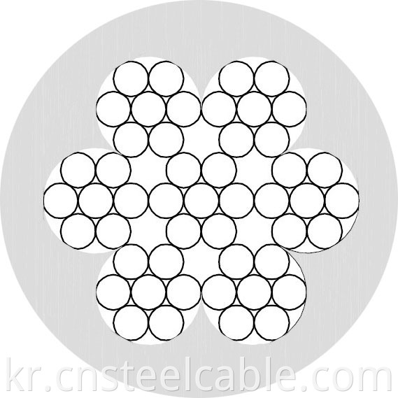 7X7 COATED WIRE ROPE